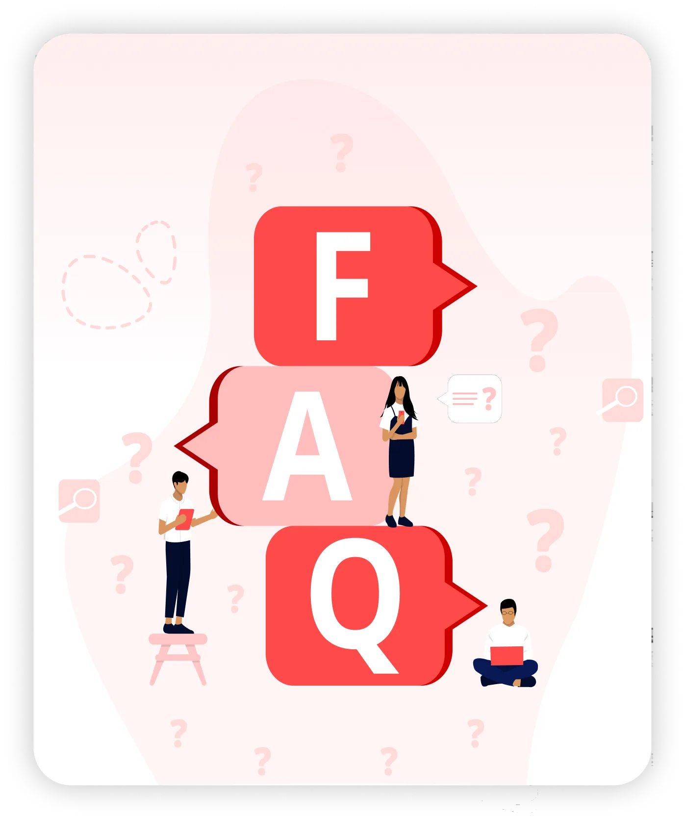 FAQ banner