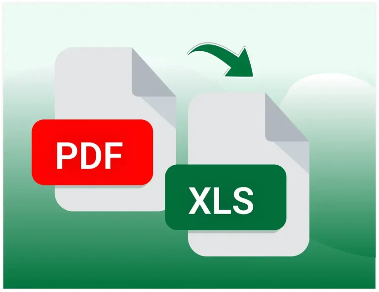 Convert PDF tables and data into editable Excel spreadsheets online